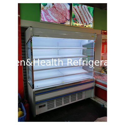 商用内蔵コンプレッサー 多用棚 オープン型 冷蔵庫