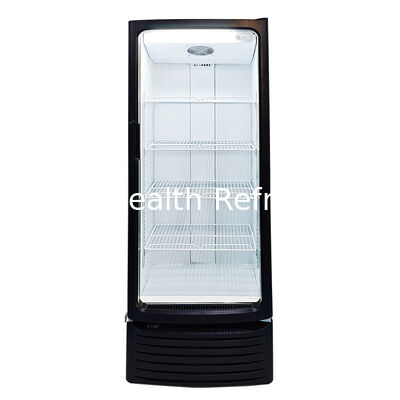 255L ボリューム 商用ディスプレイ冷却機 ファン冷却と自動解凍 飲料貯蔵用