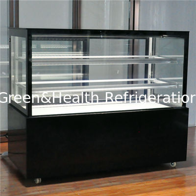 パンおよびcoffeの店のショーケースのための空冷の良質のcompresorのケーキの表示フリーザー