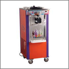 3つの味のステンレス鋼が付いている機械に1年の保証をする柔らかいサーブのアイス クリーム