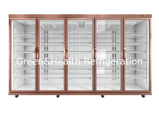 Adjustbleはデジタル温度3300 Lガラス ドア冷却装置を悩まします