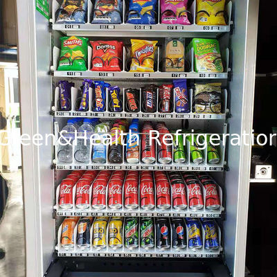 カスタムLED照明,自動閉じるドア,Danfoss/Embracoコンプレッサー付きの商用飲料ディスプレイ冷蔵庫