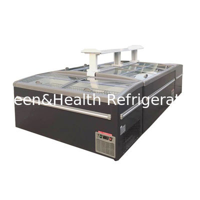 引き戸の冷凍食品のための商業組合せの島のフリーザー
