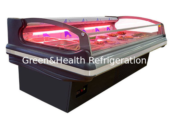 システムで造られる注文の多目的ファン肉フリーザーのショーケースの食糧開いたスリラー